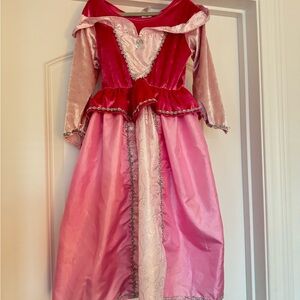 Pink Princess Aurora Dress for Kids 3-5T